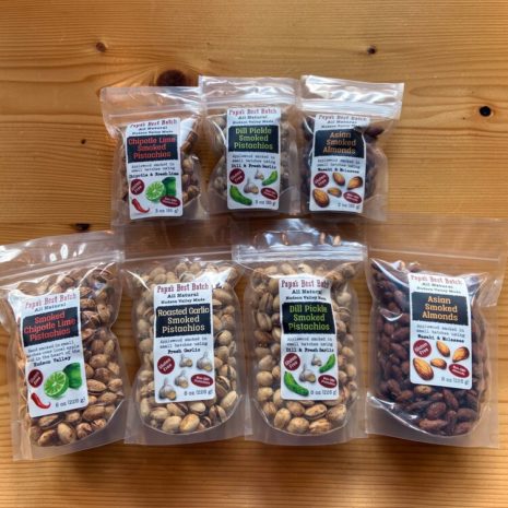 Papa's Best Batch Smoked Flavored Nuts Flavor Options