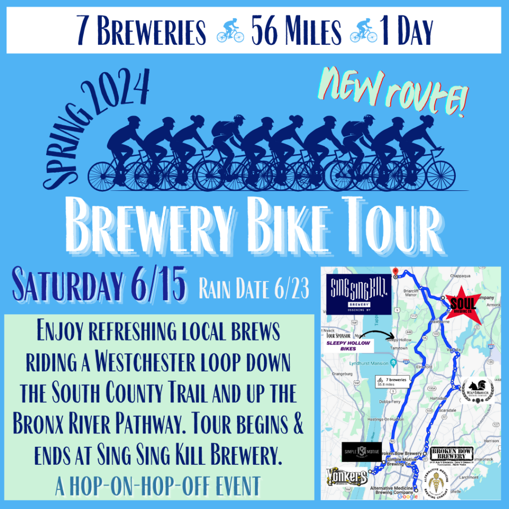 Brewery Bike Tour Sing Sing Kill Brewery